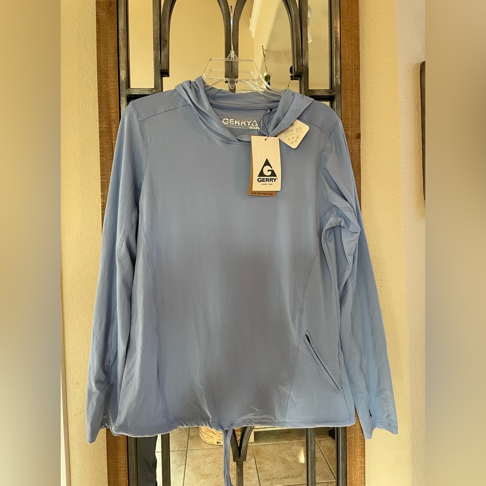 NWT Gerry Active Quick Dry Lightweight Hoodie